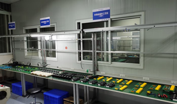 高壓開關模塊生產(chǎn)裝配車間